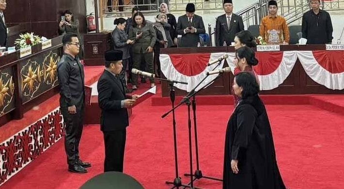 Dua PAW Anggota DPRD Mura Resmi Dilantik
