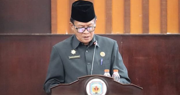 Rapur Penyampaian Jawaban Eksekutif Terhadap Pandangan Umum Fraksi DPRD Mura Atas Tiga Raperda
