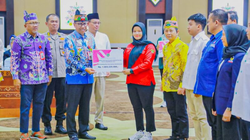 9 Parpol Terima Bantuan Keuangan dari Pemprov Kalteng