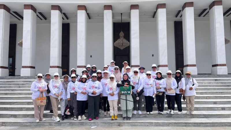 Rangkaian HUT Ke-45 Dekranas, Ketua TP PKK Kapuas Tanam Pohon di IKN