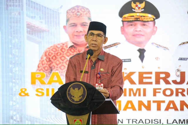 Sahli Gubernur Buka Rakerda FP-KKB Tahun 2025