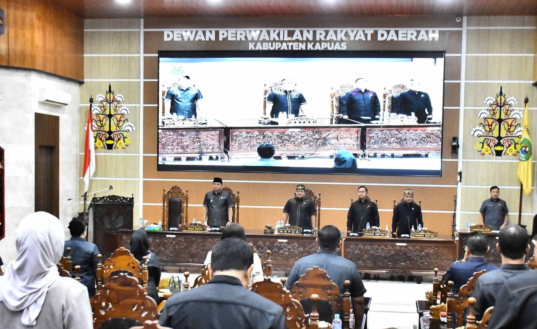 DPRD Kapuas Gelar Rapur ke-16 Penyampaian Pandangan Umum Fraksi Terhadap Raperda APBD-P TA 2025