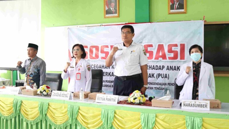 Pemprov Kalteng Gelar Sosialisasi Pencegahan Kekerasan dan Perkawinan Usia Anak