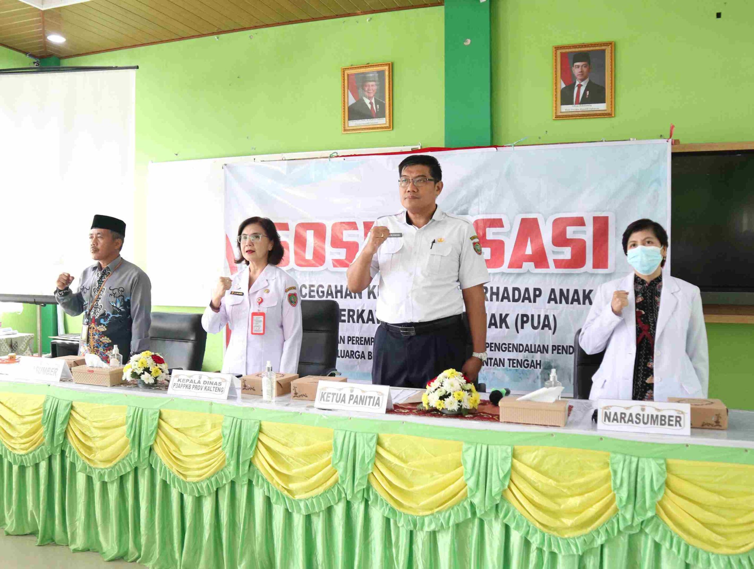 Pemprov Kalteng Gelar Sosialisasi Pencegahan Kekerasan dan Perkawinan Usia Anak