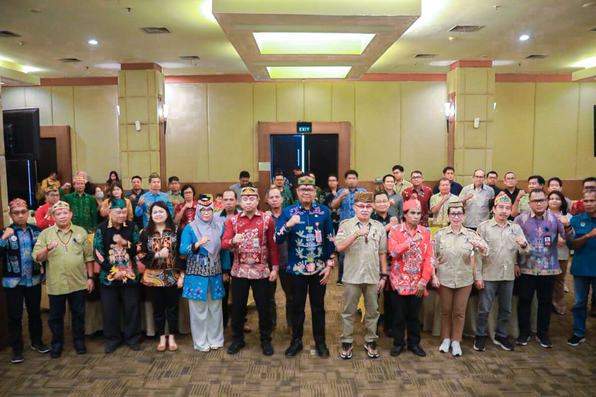 Pemprov dan DAD Kalteng Bersinergi Lestarikan Hutan Adat di Gunung Mas