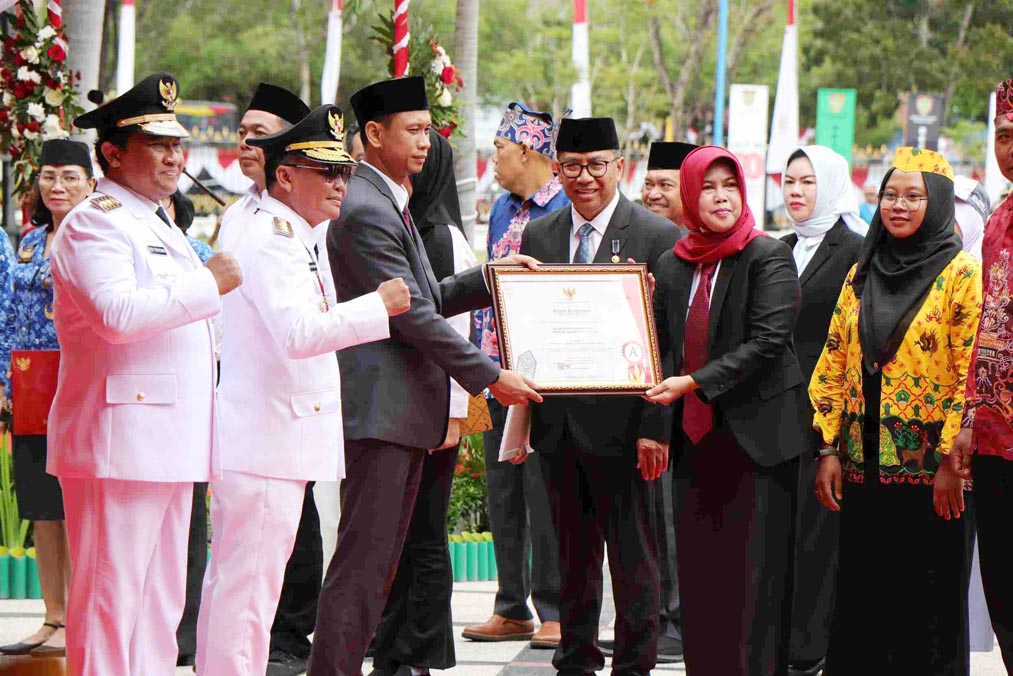 BKD Kalteng Raih Penghargaan Terbaik I Implementasi AKIP Tahun 2024