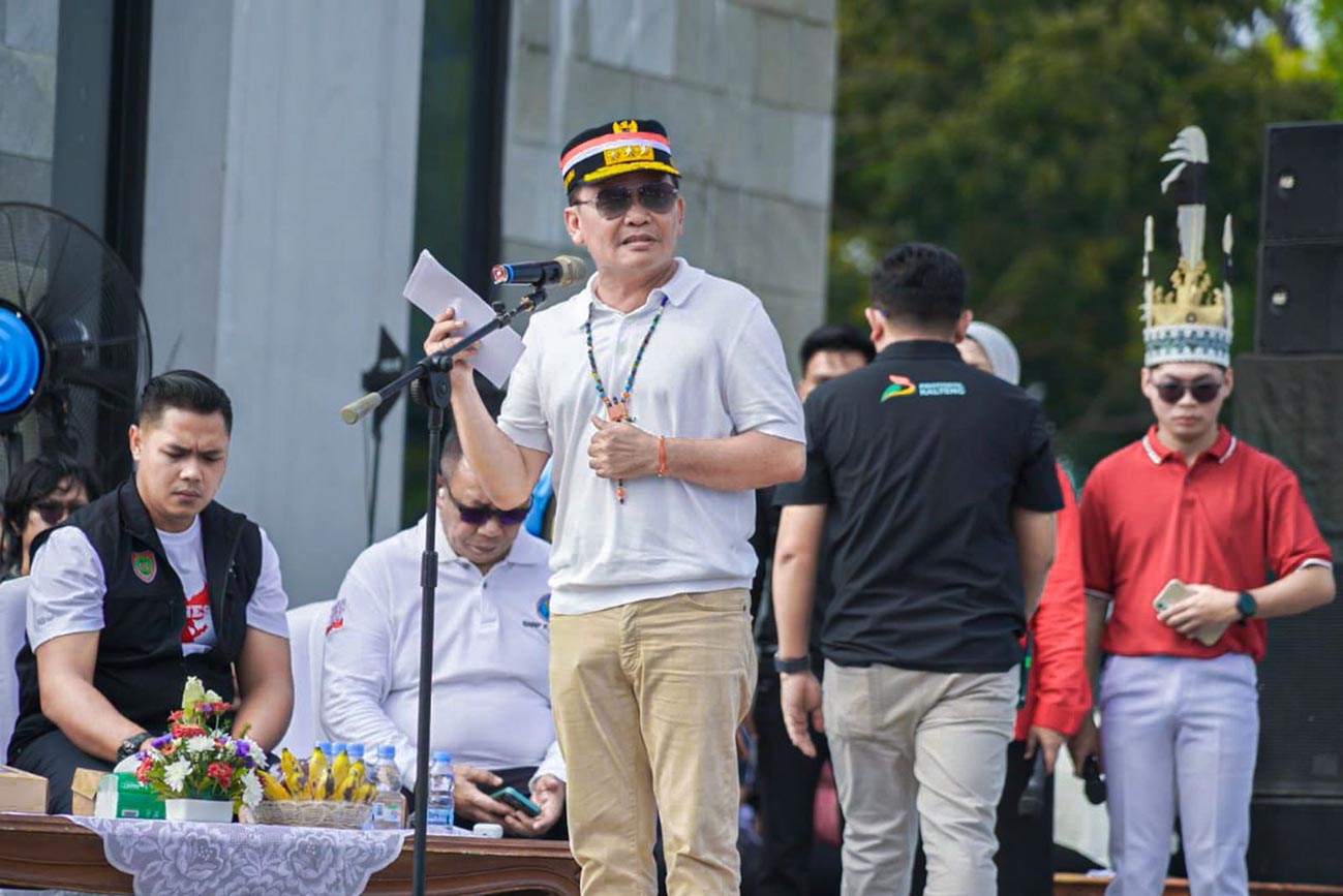 Peringati HUT RI, Gubernur Kalteng Launching Cek Kesehatan Gratis dan Lomba Olahraga Seni
