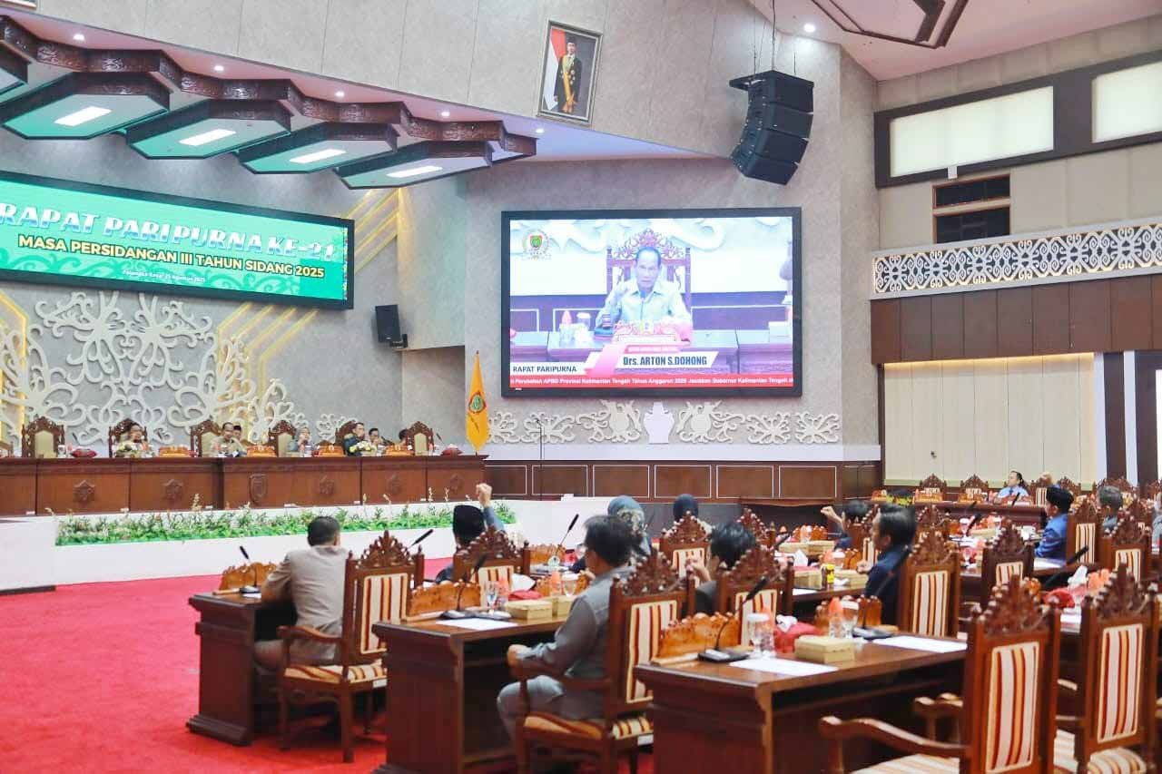 Jawaban Pemprov Kalteng Atas Pemandangan Umum Fraksi DPRD Terkait Rancangan Perubahan APBD 2025