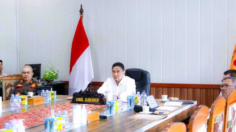 Wakil Gubernur Kalteng Hadiri Rakor Kamtibmas yang Digelar Kemenko Polhukam