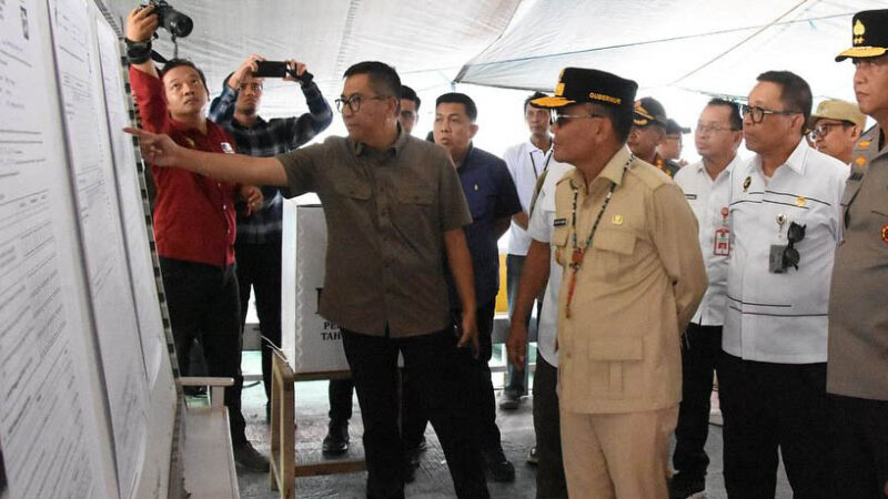 Pantau Langsung PSU, Gubernur Apresiasi Penghitungan Suara Berlangsung Cepat dan Kondusif