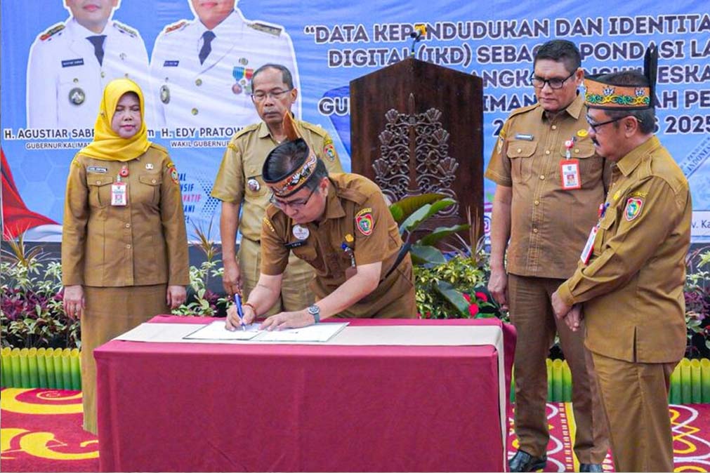 Penguatan Administrasi Kependudukan di Kalteng untuk Dukung Indonesia Emas 2045