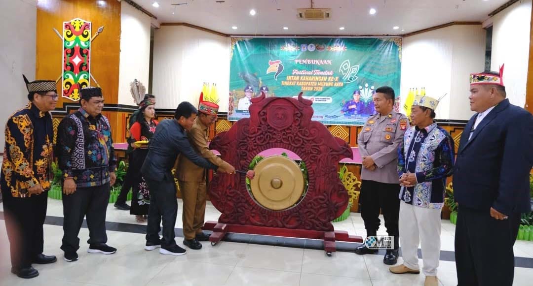 Heriyus Buka Festival Tandak Intan Kaharingan Ke-X Tingkat Kabupaten Mura