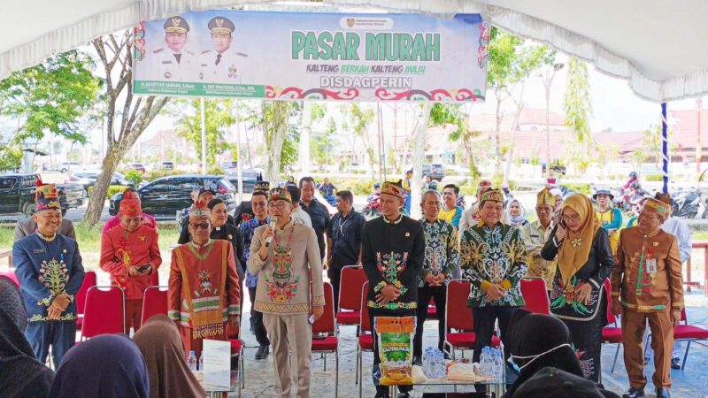 Peringatan Hari Jadi Ke-23 Kabupaten Murung Raya, Pemprov Kalteng Gelar Pasar Murah