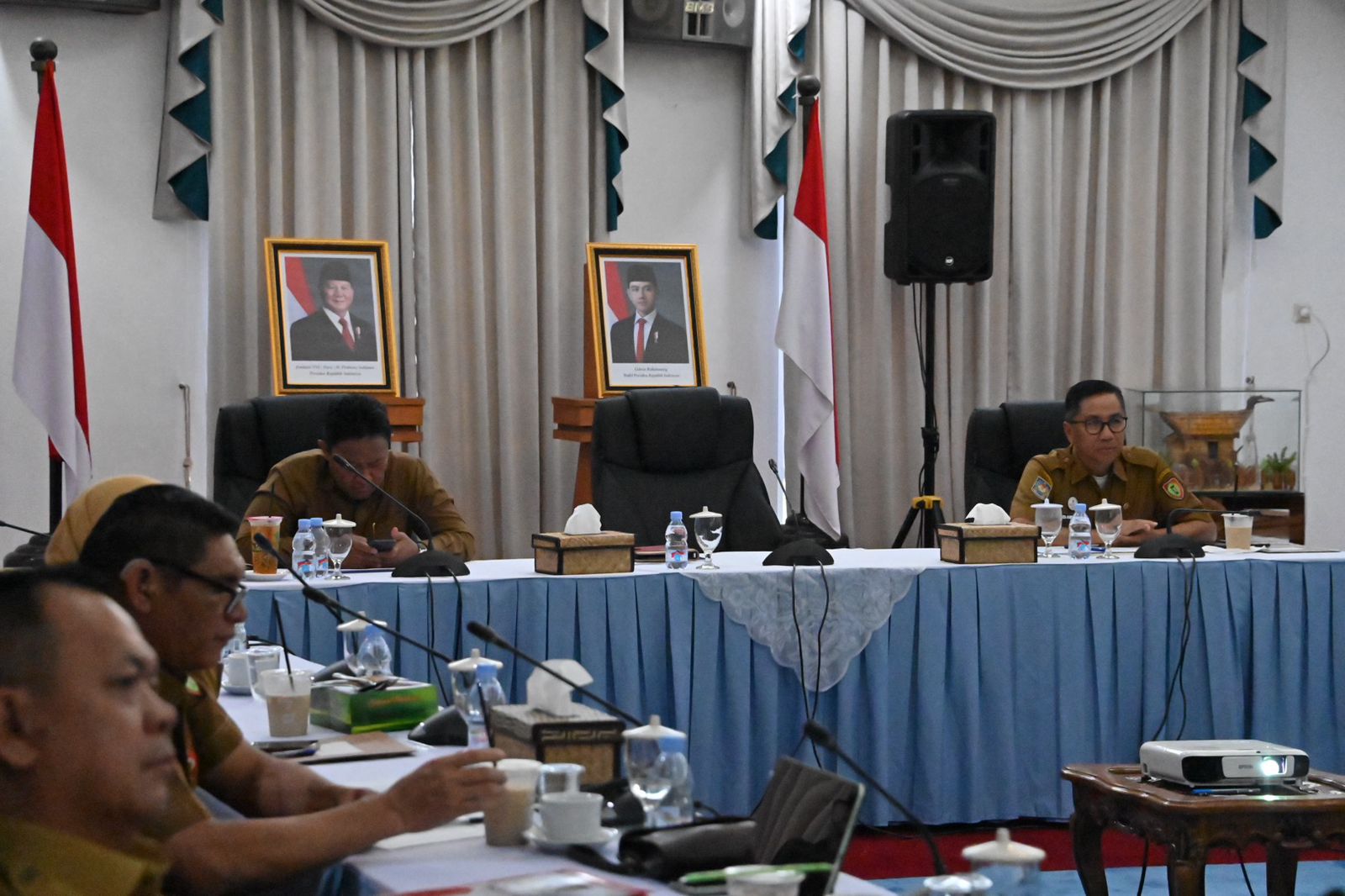 Pemprov Kalteng Ikuti RDP Bersama Komisi II DPR RI Bahas Kemandirian Fiskal Daerah