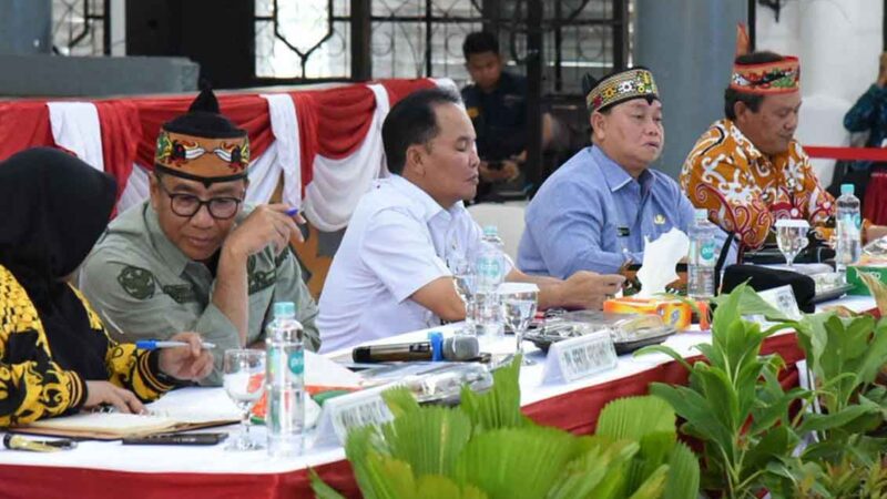 Pemprov Kalteng Gelar Rakor Percepatan Operasional Koperasi Merah Putih Bersama Dua Kabupaten
