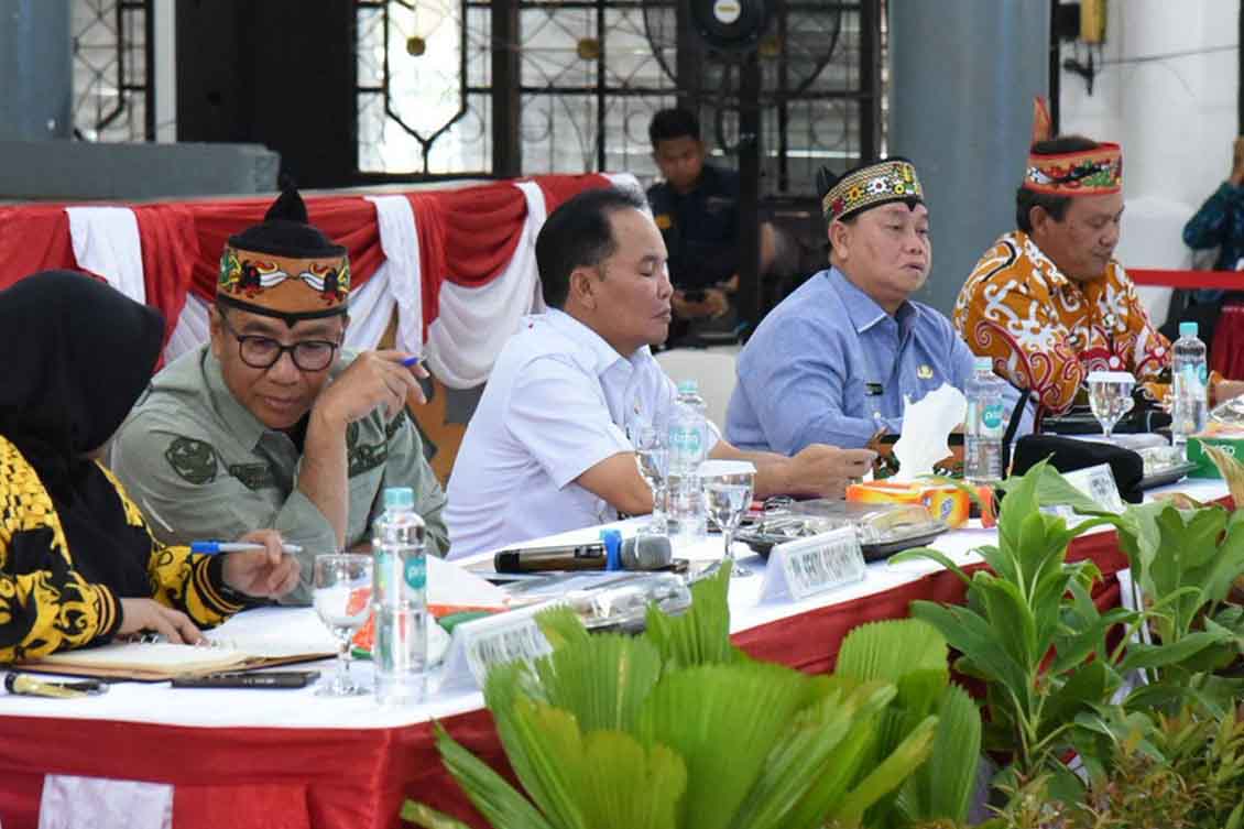 Pemprov Kalteng Gelar Rakor Percepatan Operasional Koperasi Merah Putih Bersama Dua Kabupaten