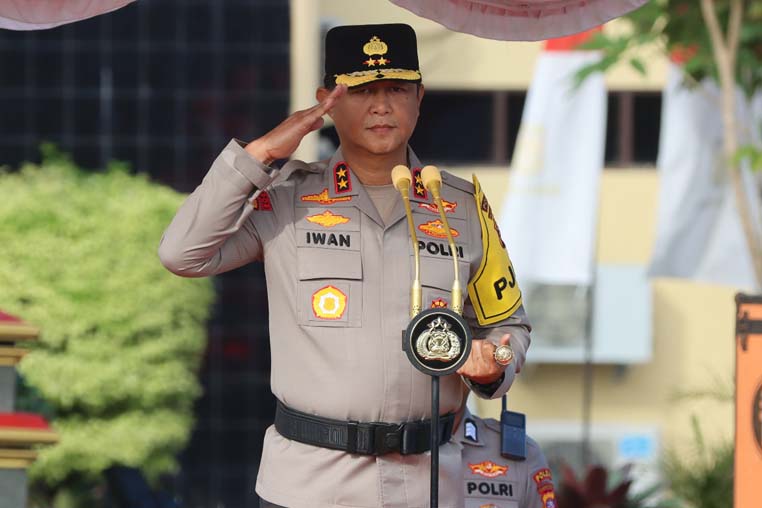 Jaga Kamtibmas, Polda Kalteng Gelar Apel Operasi Aman Nusa I Telabang