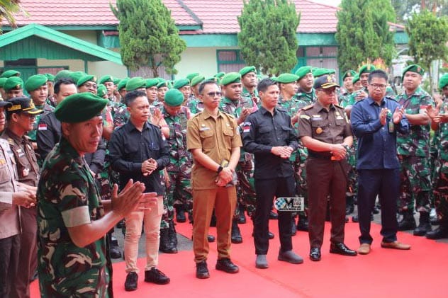 Hadiri Kunker Pangdam XII/Tpr, Pemkab Mura Siap Bersinergi Dukung Program Pemerintah Pusat