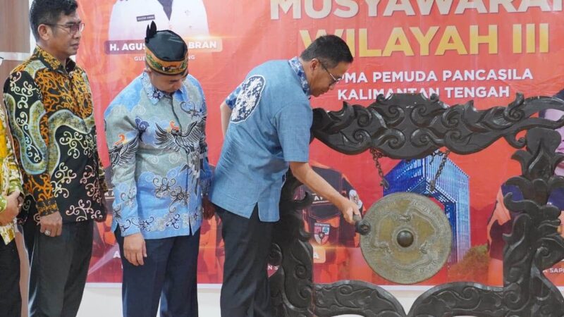 Plt. Sekda Kalteng Buka Muswil III Sapma Pemuda Pancasila