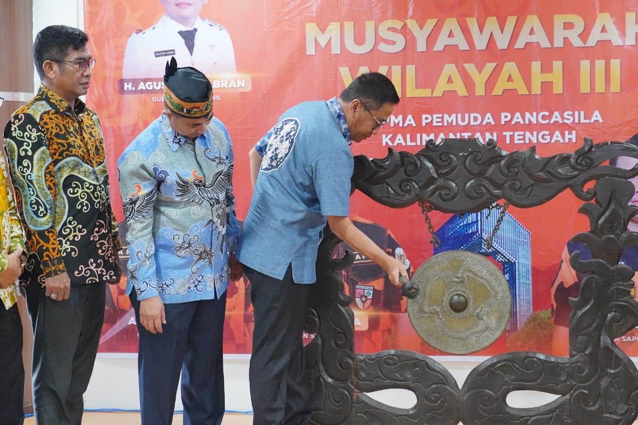 Plt. Sekda Kalteng Buka Muswil III Sapma Pemuda Pancasila