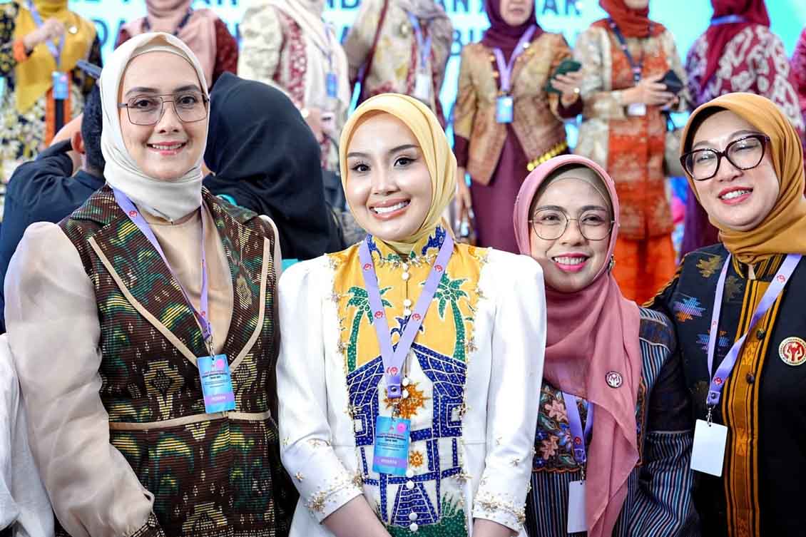 Ketua Dekranasda Kalteng Hadiri Rakernas Dekranas Tahun 2025