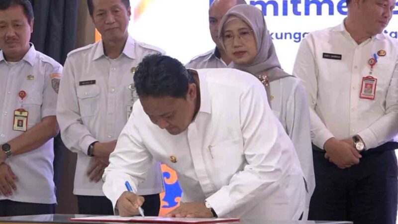 Pemprov Kalteng Laksanakan Penandatanganan Komitmen Bersama Penerapan ASN CorpU
