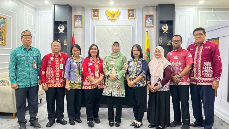 Pelantikan Pejabat Baru di Lingkup DLH Kalteng