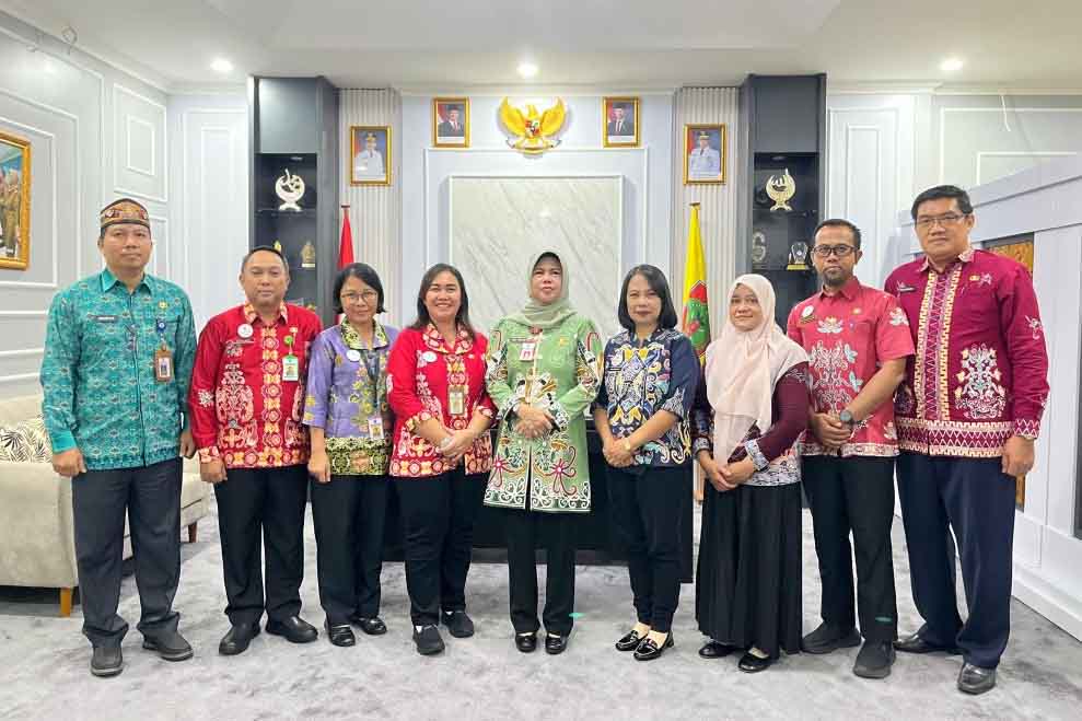 Pelantikan Pejabat Baru di Lingkup DLH Kalteng