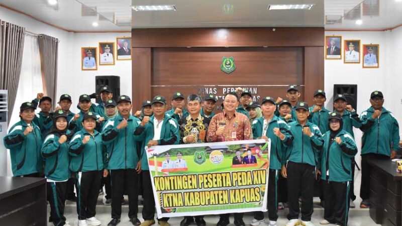 Pelepasan Kontingen PEDA XIV KTNA Kabupaten Kapuas