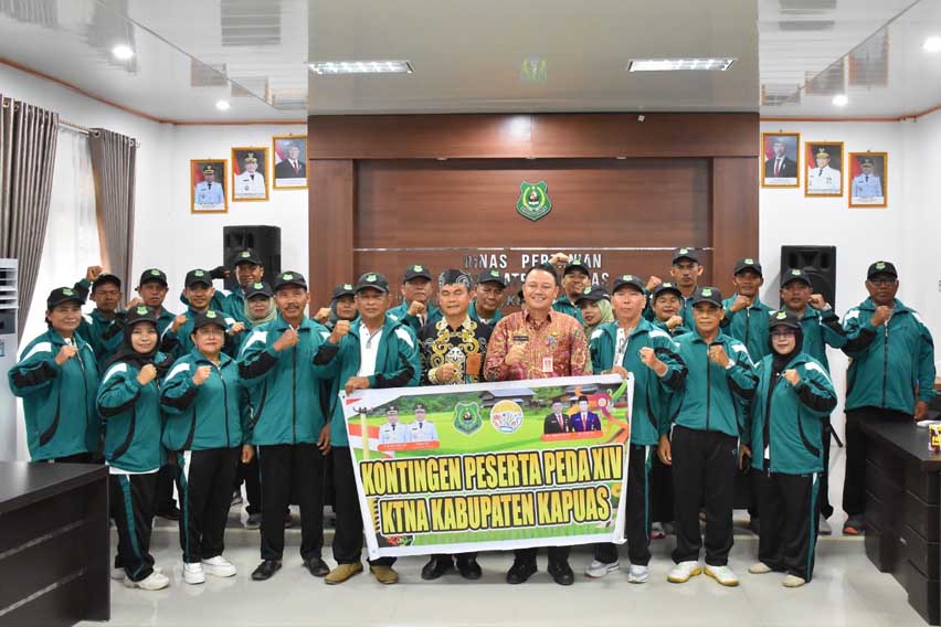 Pelepasan Kontingen PEDA XIV KTNA Kabupaten Kapuas