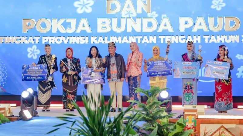 Tutup Apresiasi Bunda PAUD 2025, Gubernur Kalteng Tegaskan Pentingnya PAUD pada Masa Emas Anak