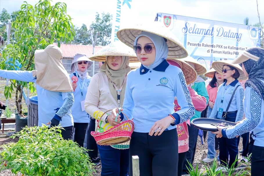 “Aku Hatinya PKK”, Dorong kader PKK Manfaatkan Lahan Pekarangan Sebagai Sumber Pangan