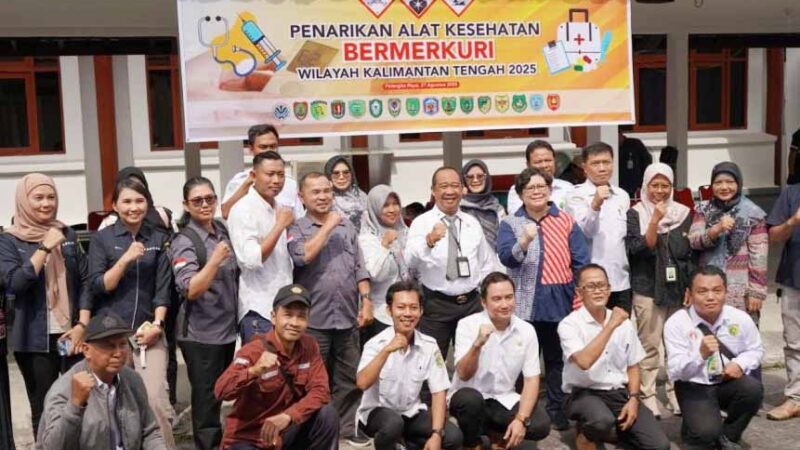 DLH Kalteng Dukung Penarikan Alkes Bermerkuri dari Fasyankes