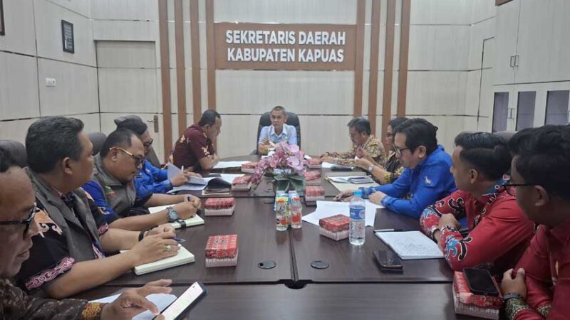 Pemkab Kapuas Gelar Rakor Matangkan Persiapan Keikutsertaan Apkasi Otonomi Expo 2025