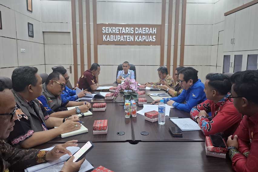 Pemkab Kapuas Gelar Rakor Matangkan Persiapan Keikutsertaan Apkasi Otonomi Expo 2025