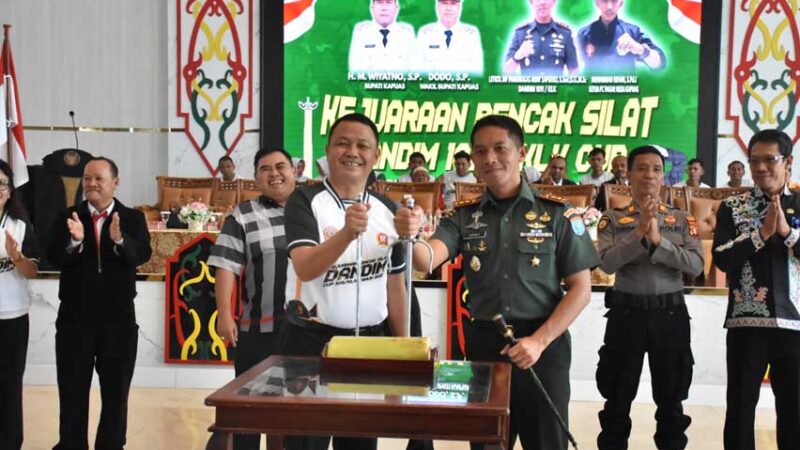 Kejuaraan Pencak Silat Dandim 1011/klk 2025, Membangun Generasi Unggul di Kapuas