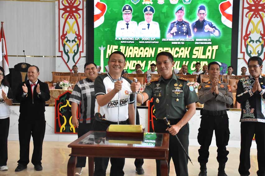 Kejuaraan Pencak Silat Dandim 1011/klk 2025, Membangun Generasi Unggul di Kapuas