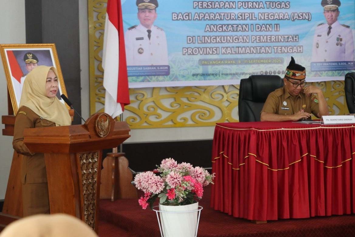 Pelatihan Persiapan Purna Tugas, Kepala BPSDM Kalteng : Bantu ASN Jalani Transisi Dengan Baik