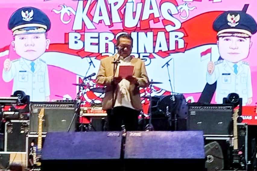 Puncak Peringatan HUT ke-80 RI di Kabupaten Kapuas Digelar Malam Hiburan Rakyat