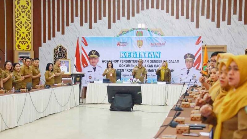 Perkuat Komitmen Pengintegrasian Gender, Pemprov Kalteng Gelar Workshop