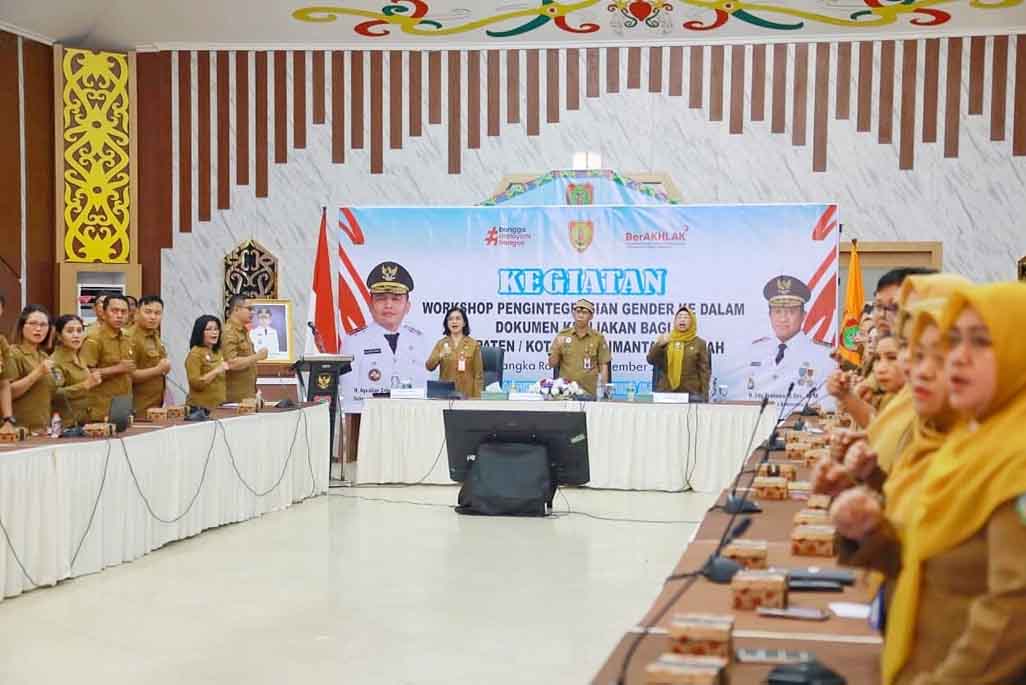 Perkuat Komitmen Pengintegrasian Gender, Pemprov Kalteng Gelar Workshop