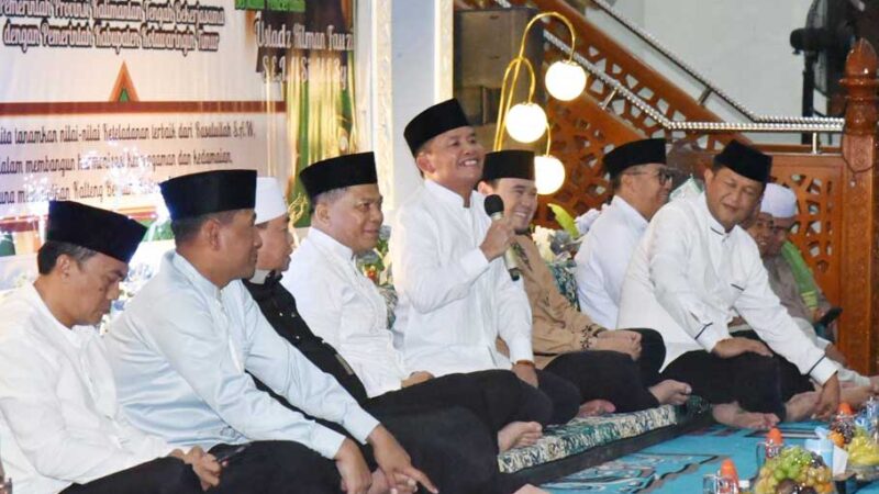 Peringatan Maulid Nabi, Gubernur Ajak Masyarakat Pertebal Keimanan dan Ketakwaan