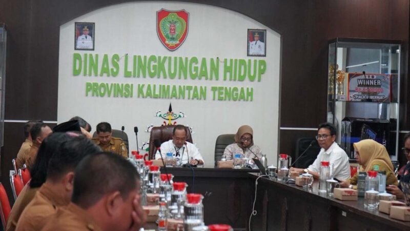 DLH Kalteng Bersama Pusdal Kalimantan Gelar Rakor Penilaian ADIPURA 2025