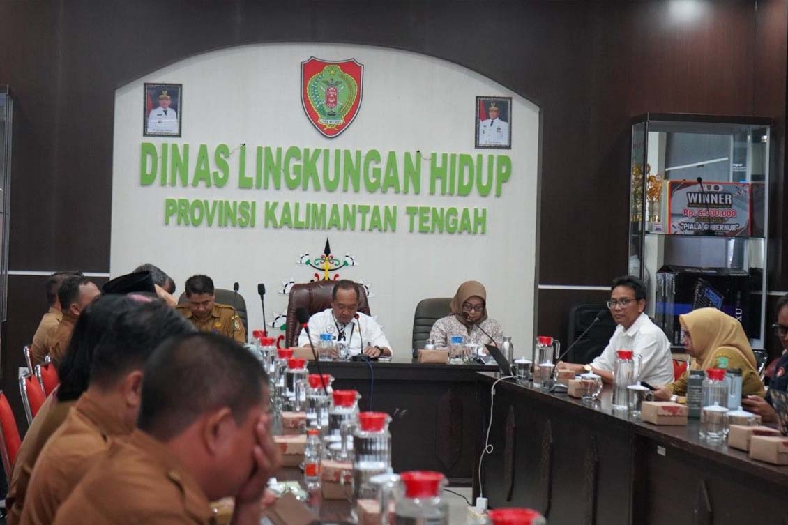 DLH Kalteng Bersama Pusdal Kalimantan Gelar Rakor Penilaian ADIPURA 2025
