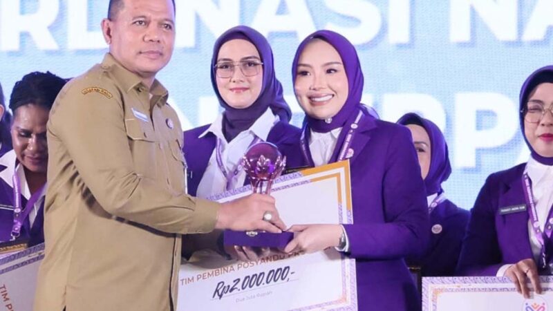 Maksimalkan 6 Bidang SPM, Kalteng Raih Juara Harapan II Lomba TP Posyandu Tingkat Nasional Tahun 2025