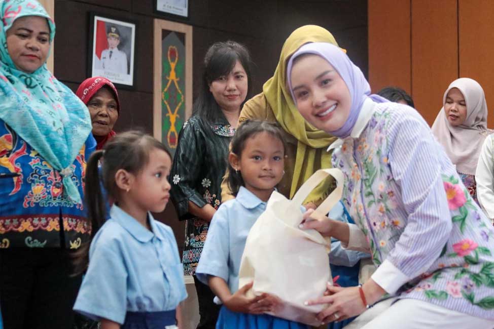 Ketua TP Posyandu Kalteng Laksanakan Sosialisasi dan Pembinaan Posyandu 6 Bidang SPM di Kabupaten Katingan