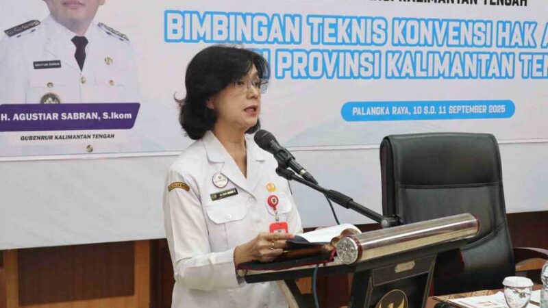 Dorong Percepatan Terciptanya KLA, Pemprov Kalteng Gelar Bimtek Konvensi Hak Anak