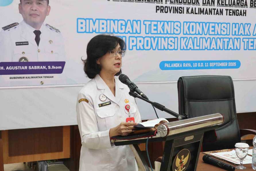 Dorong Percepatan Terciptanya KLA, Pemprov Kalteng Gelar Bimtek Konvensi Hak Anak