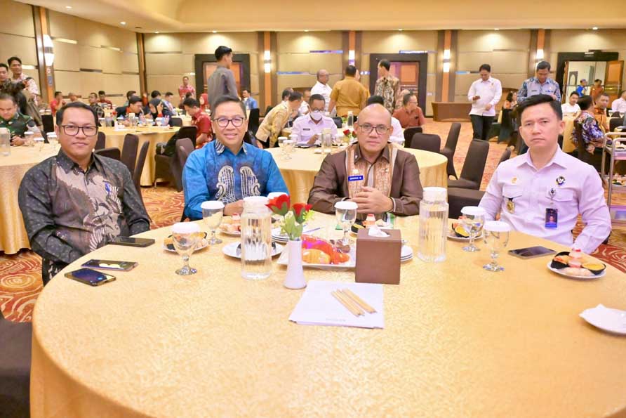 Plt Sekda Hadiri Rakor Pemberantasan Praktik Pertambangan dan Pembalakan Liar yang digelar Kemenko Polkam RI