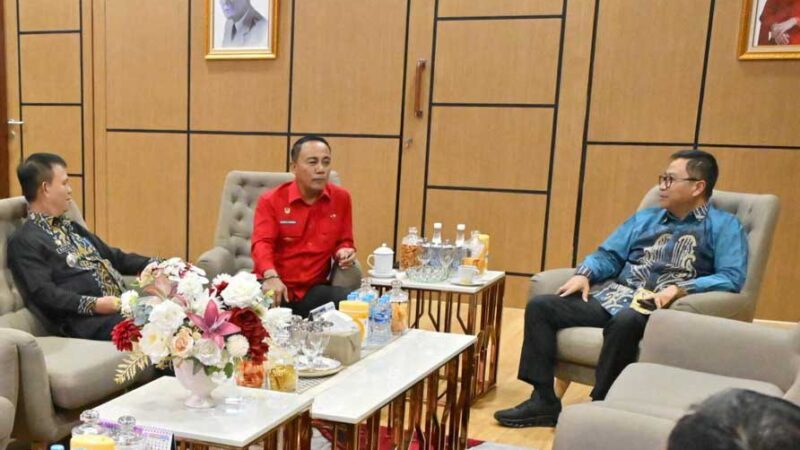 Plt. Sekda Kalteng Temui Wagub Kalbar Bahas Keterisolasian Daerah dan Konektivitas Antar Provinsi